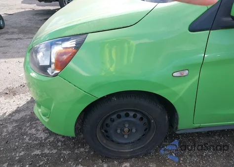 2015 Mitsubishi Mirage De z USA, uszkodzony, nr VIN ML32A3HJXFH013016